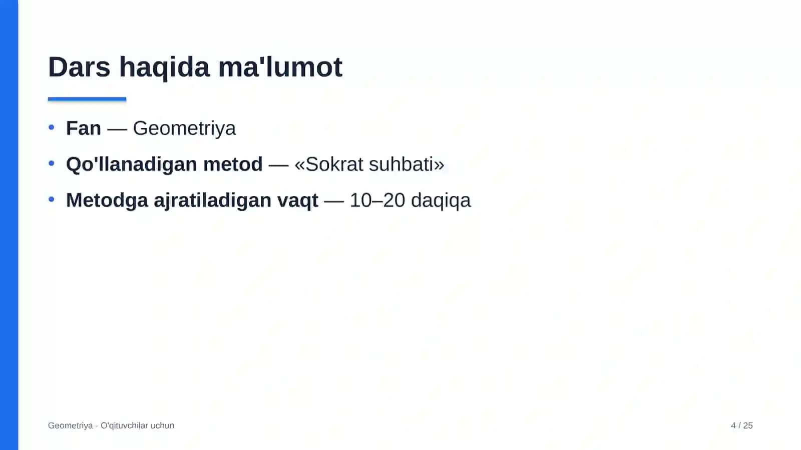 geometriya darslarida sokrat suhbati metodidan foydalanish 1529 4