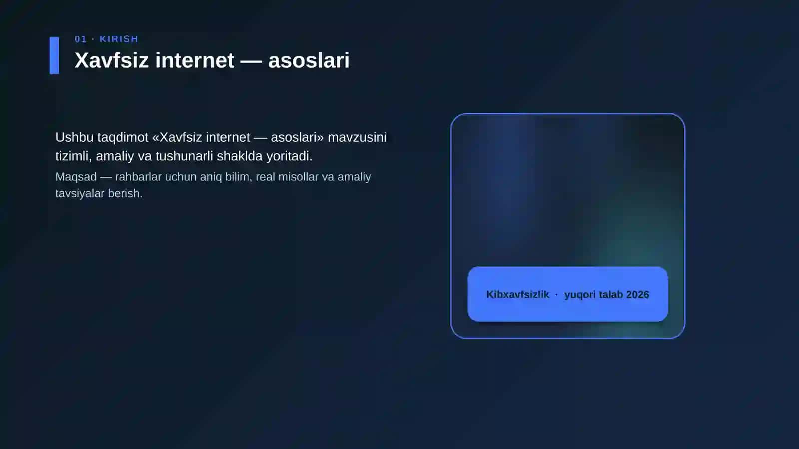 Xavfsiz internet — asoslari 4