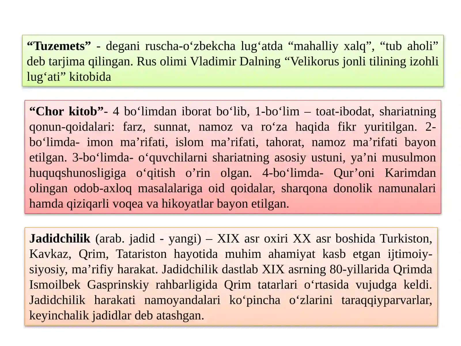 XIX asrning 2-yarmi va XX asrning 1-choragidaTurkiston oʻlkasida tarbiya, maktab va pedagogik fiklar 4