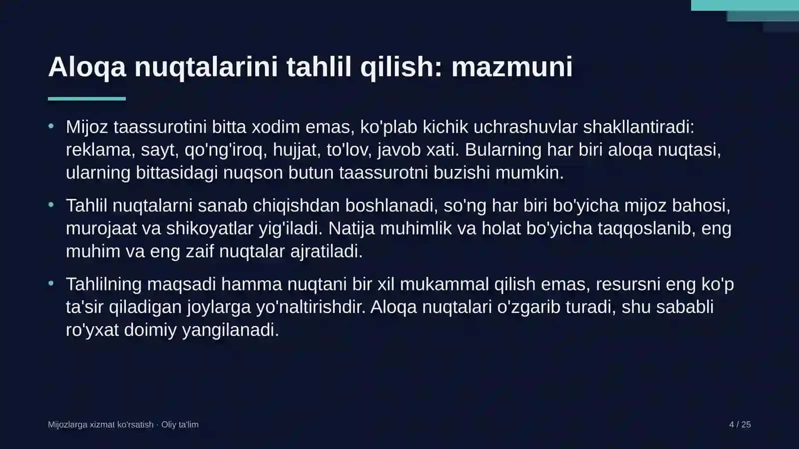 alkogolsiz ichimliklar ishlab chiqarishda aloqa nuqtalarini tahlil qilish 7994 4