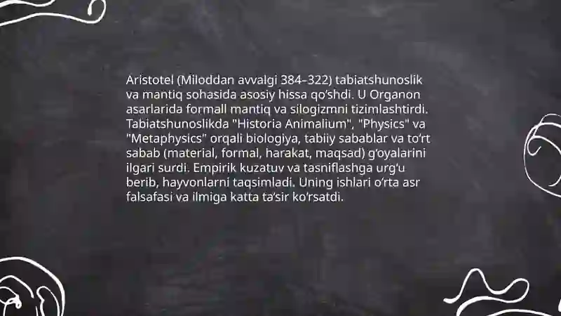 Antik dunyo olimlari 4