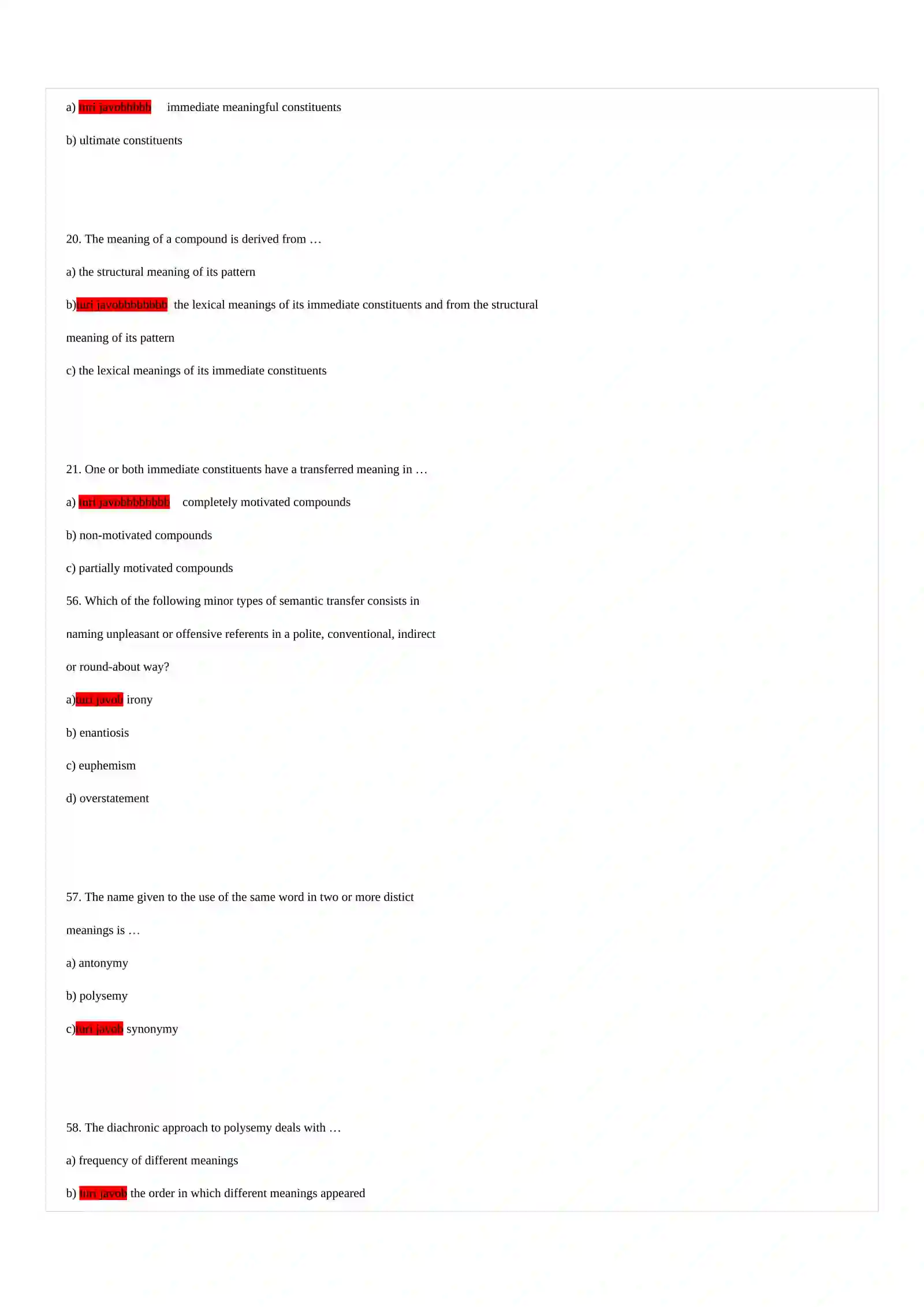 Lexicology 4