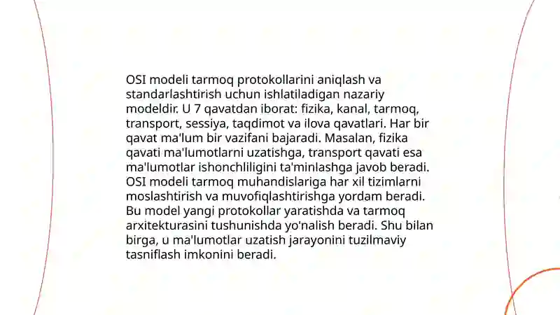 OSI modellari 4