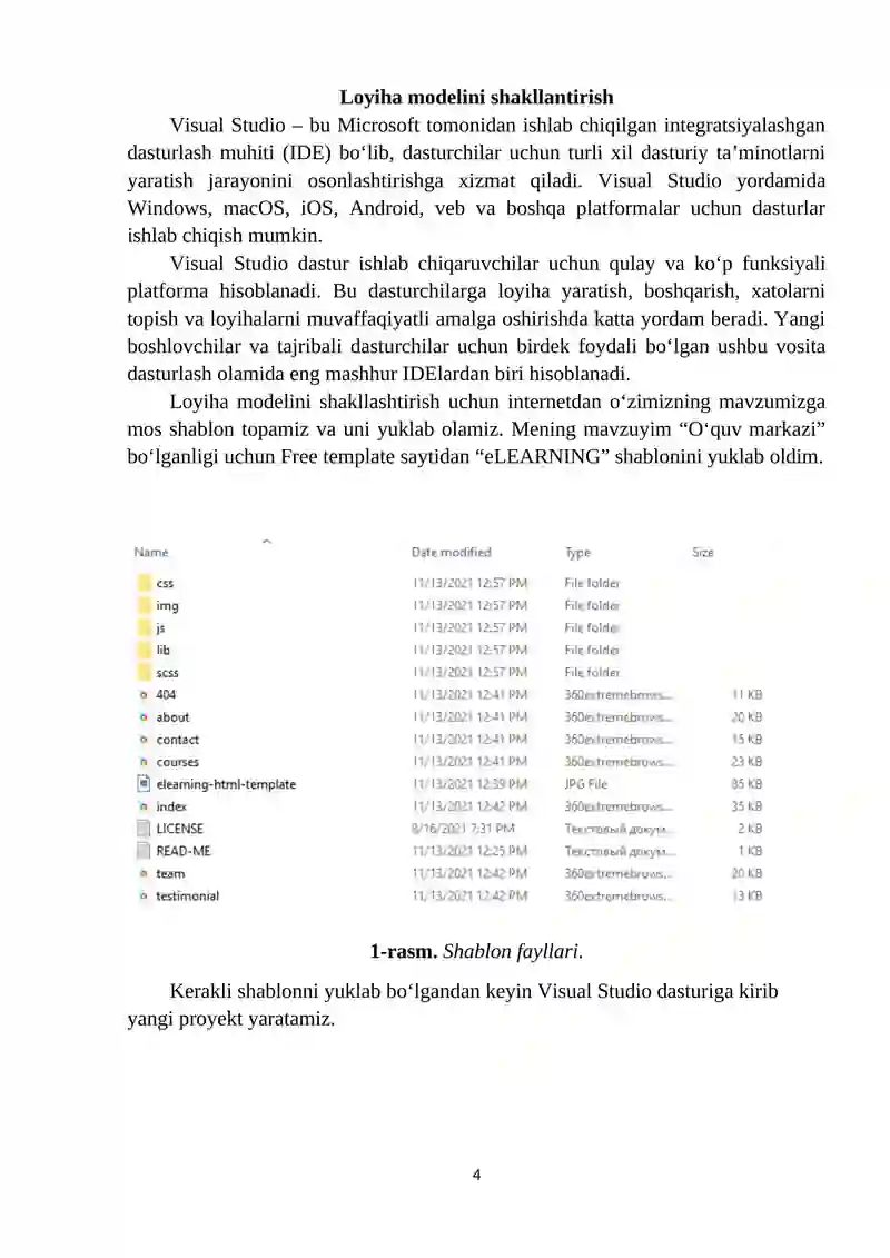 Microsoft Visual Studio 4