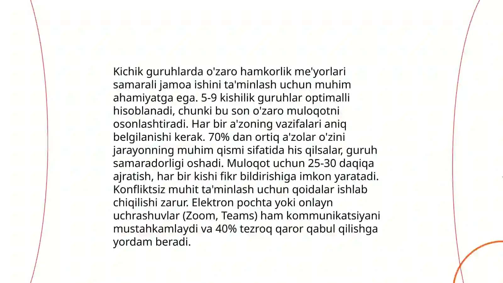 Kichik guruhlarda o'quv jarayonini takomillashtirish 4
