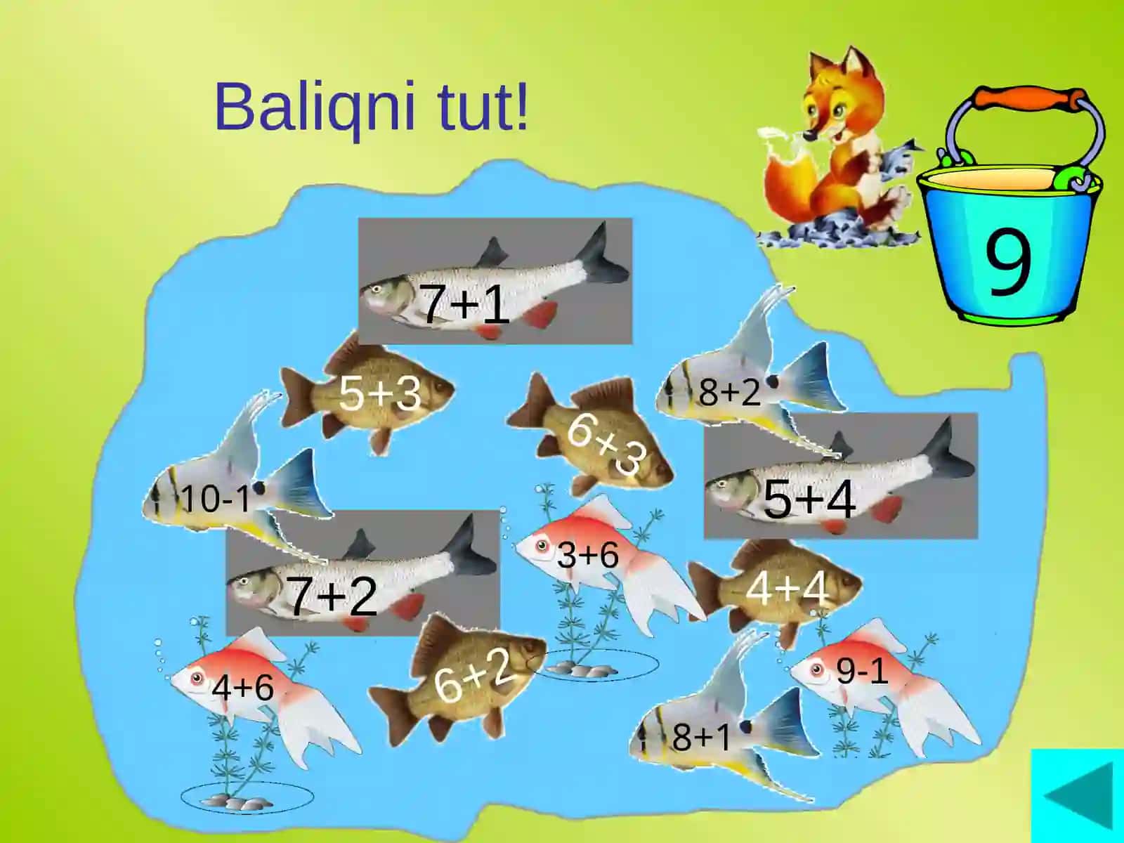 1-sinf uchun matematika darslari 4