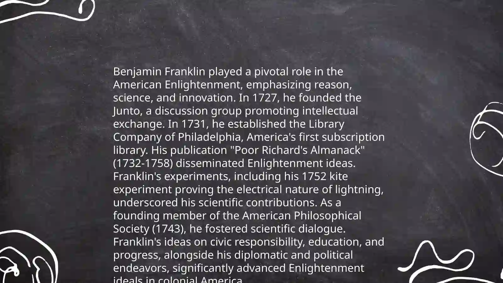 Benjamin Franklin 4