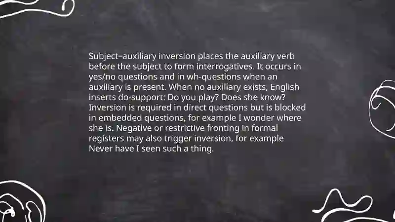 Word order 4