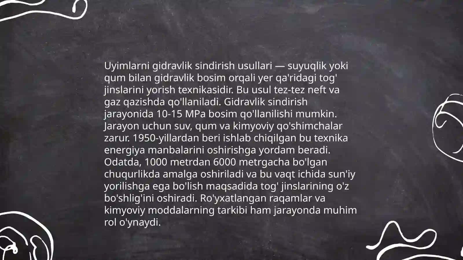 Uyimlarni neft beraolishligini oshirishning zamanaviy usuli 4