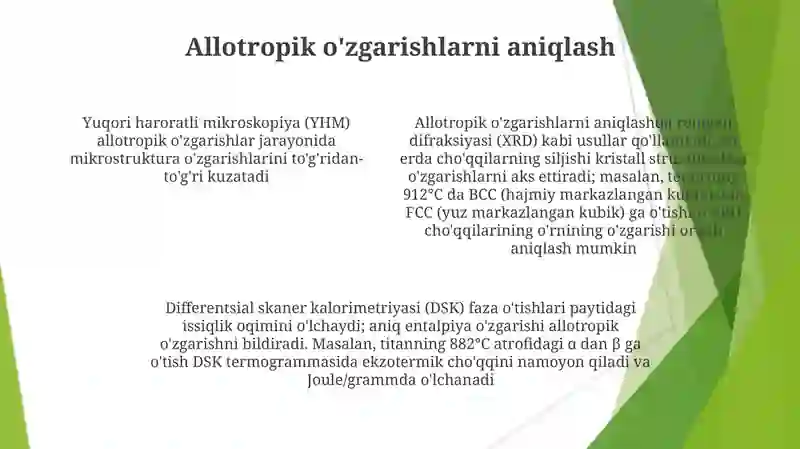 Allatropik oʻzgarishlar 4