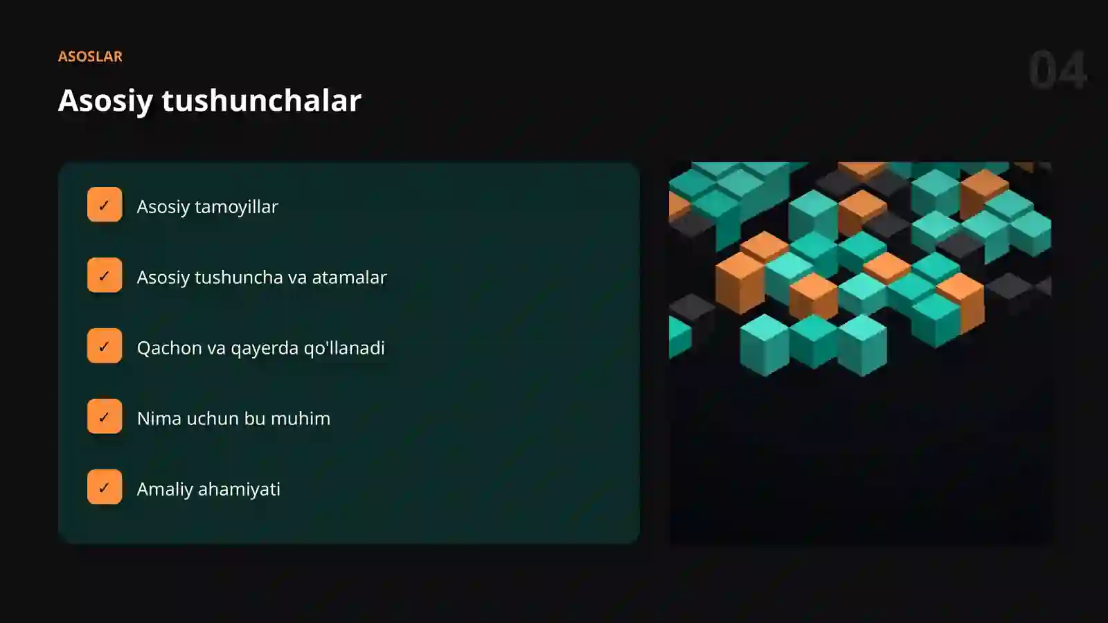 OPTIMIZATSIYA ALGORITMLARI 4