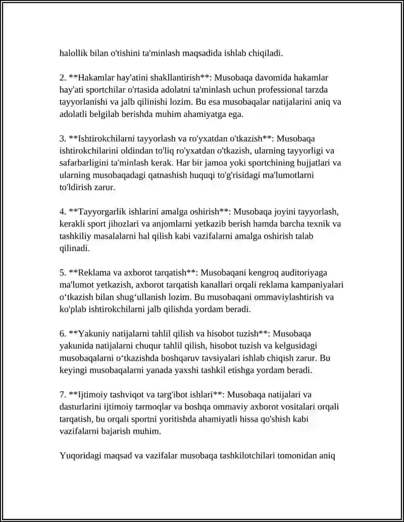 1GANDBOL MUSOBAQA NIZOMINI TUZISH 4