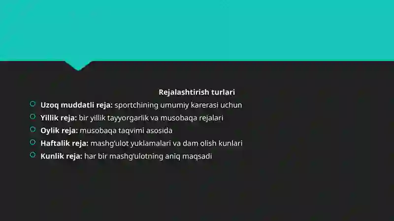 Sporttayyorgarliginirejalashtirish 4