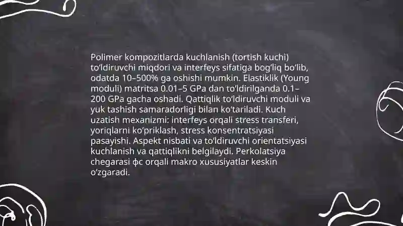 Polimer kompozitsion materiallarning xossalari 4