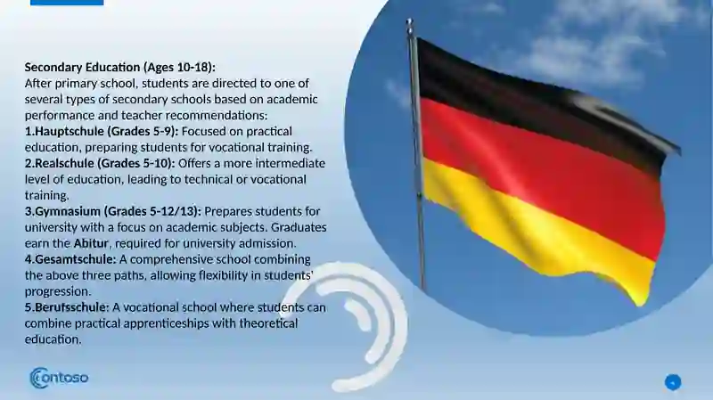 Education System in Germany 4