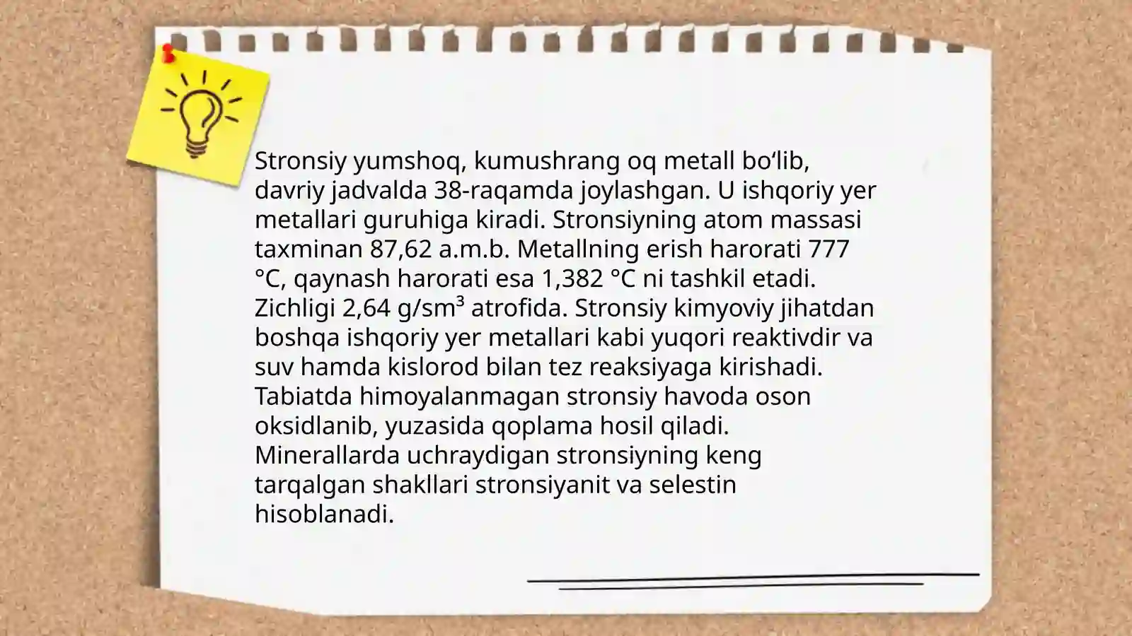 Kalsiyning kimyoviy xossalari 4