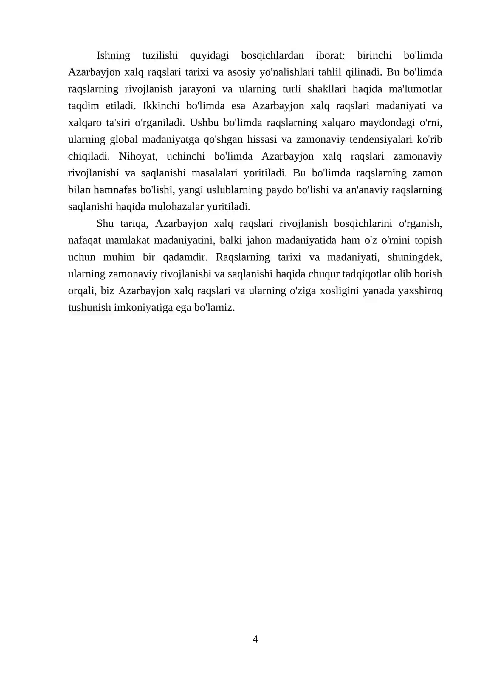Azorbayjon xalq raqslari rivojlanish bosqichlari 4