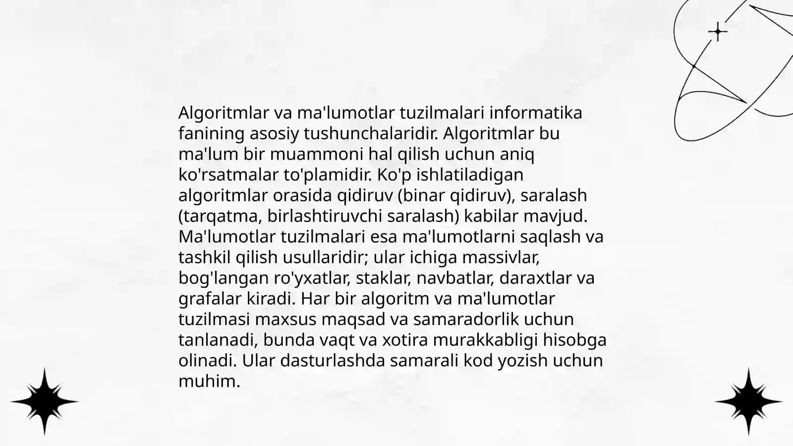 Dasturlash asoslari 4