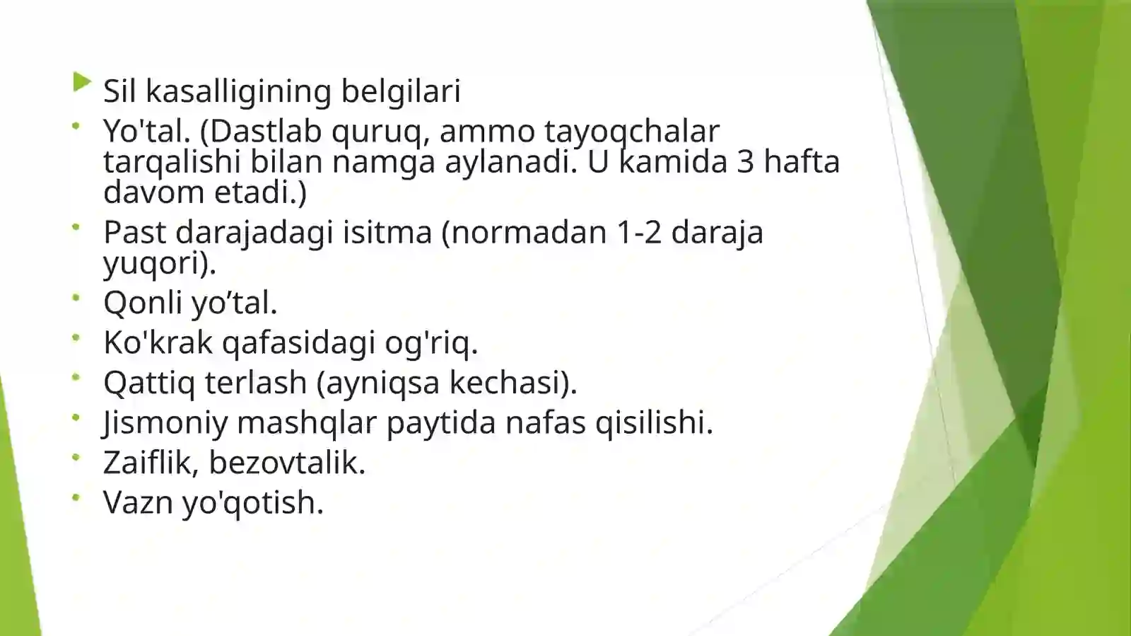 Sil kasalligi 4