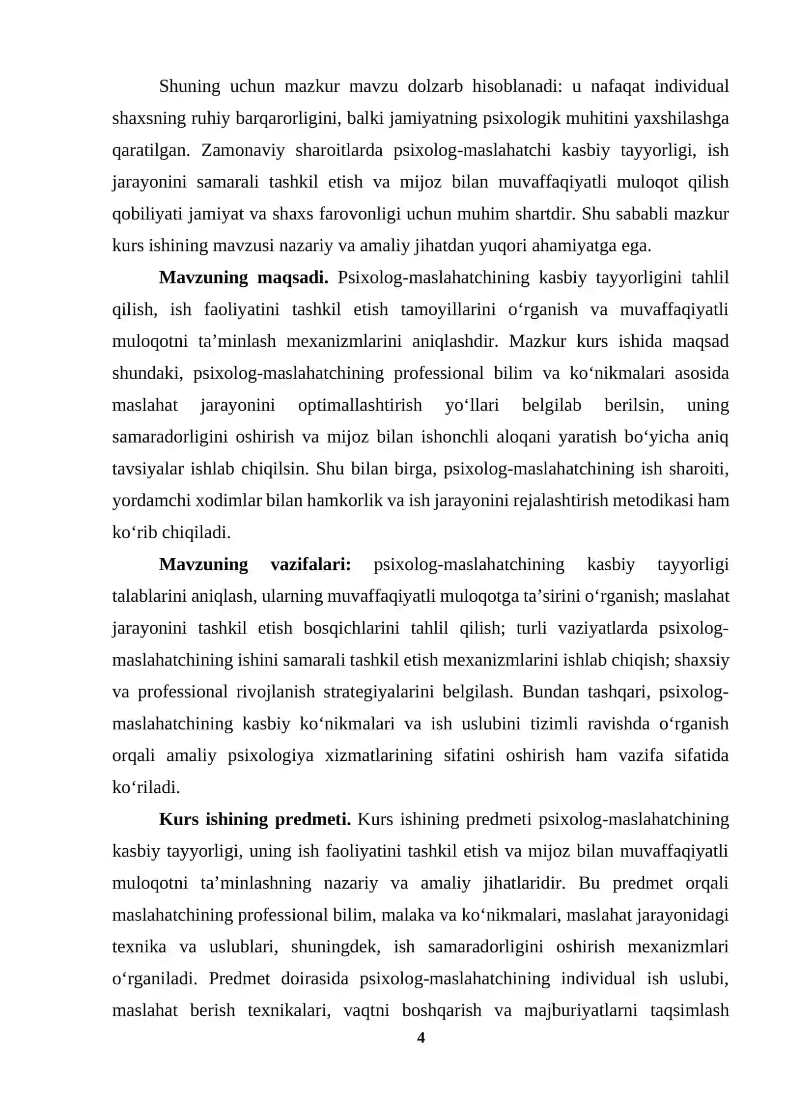 PSIXOLOG-MASLAHATCHINING KASBIY TAYYORLIGI VA MUVAFFAQIYATLI ALOQANI TA’MINLASH 4