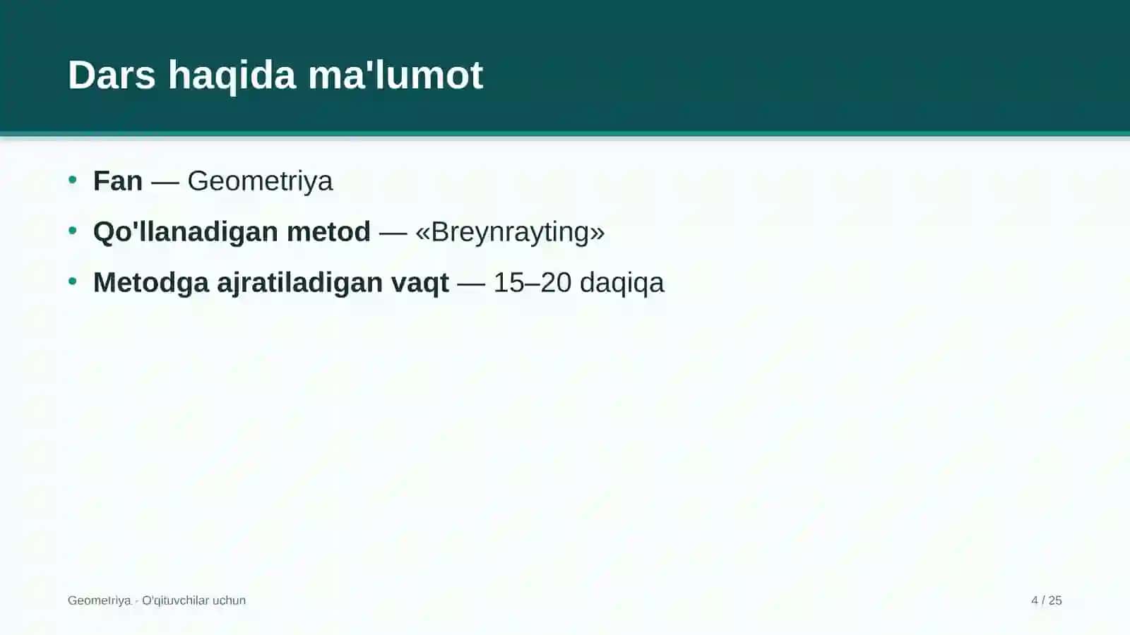 geometriya darslarida breynrayting metodidan foydalanish 6623 4