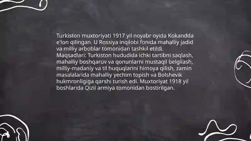 Turkistondagi siyosiy ahvol va uning tarixiy geografiyasi 4