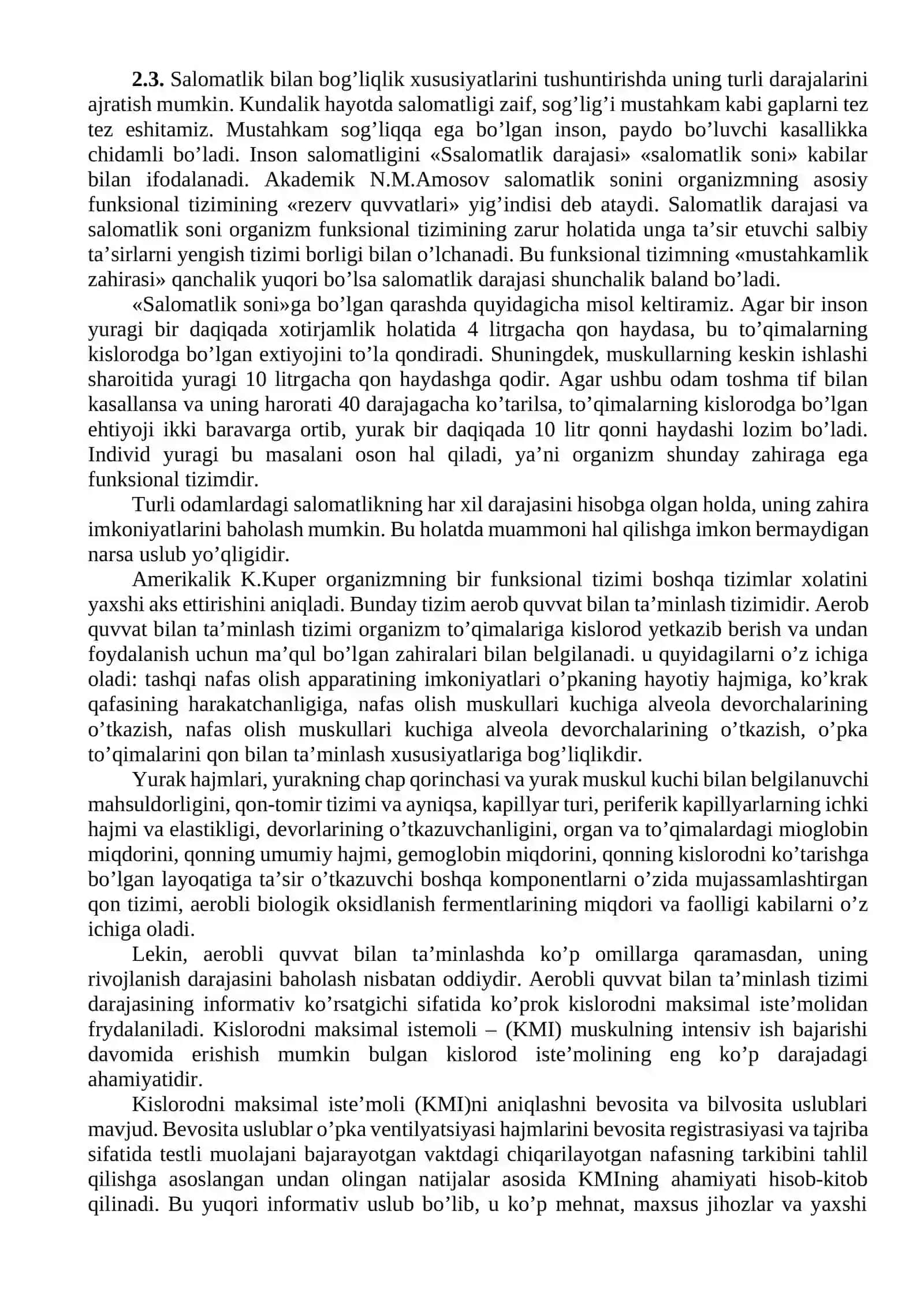 Meyor vа sаlomаtlik muаmmolаri doirаsidа sport vа tibbiyot аntropologiyasi 4