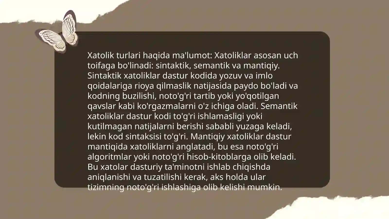 O'lchash vositalarining metrologik ko'rsatkichlari 4