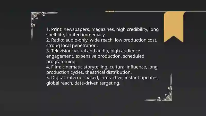 Mass media history 4