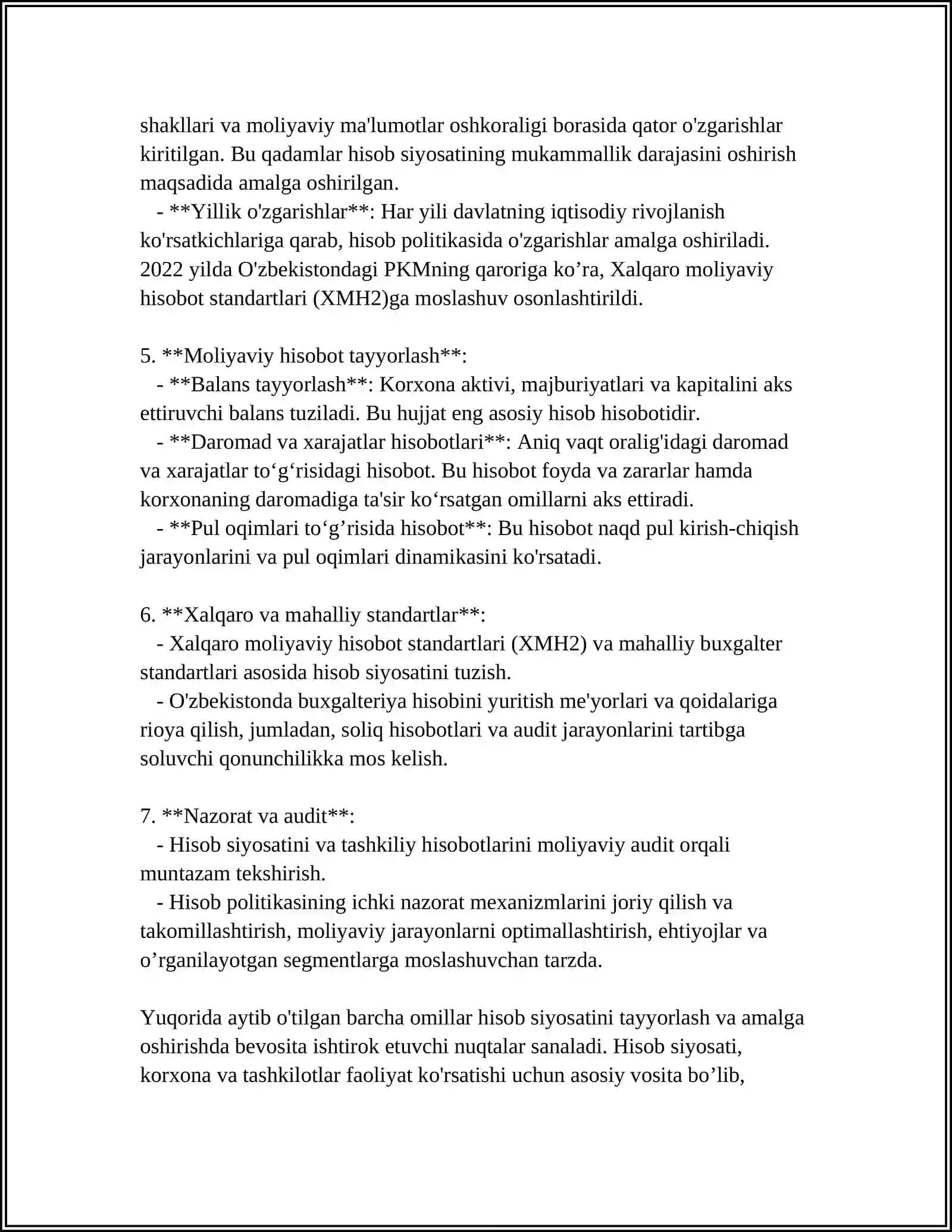 KORXONADA BUXGALTERIYA HISOBINI YURITISH USULLAR 4