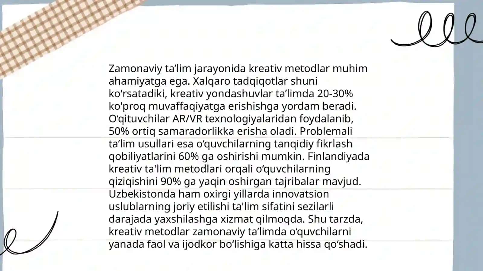 Pedagoglarda kreativlik sifatlarini rivojlantiruvchi metod, vosita va texnologiyalar 4