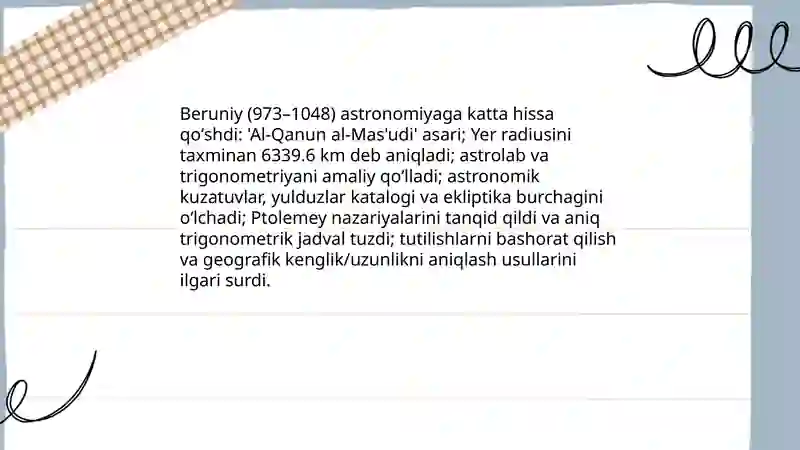 Abu Rayhon Beruniy 4