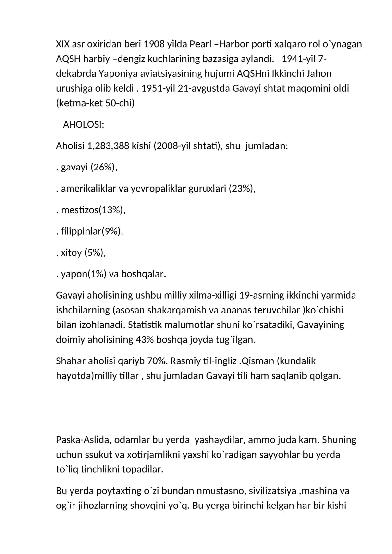 Gavaiya, Pasxa va Yangi Zelandiya orollari aholisi etnologiyasi 4