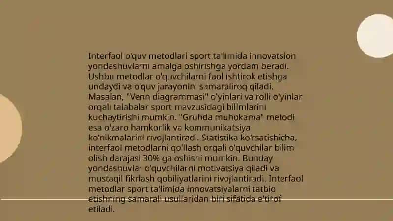 Jismoniy tarbiya va sport sohasidagi pedagogik texnologiyalar va pedagogik innovatsiyalarni qollanilishi 4