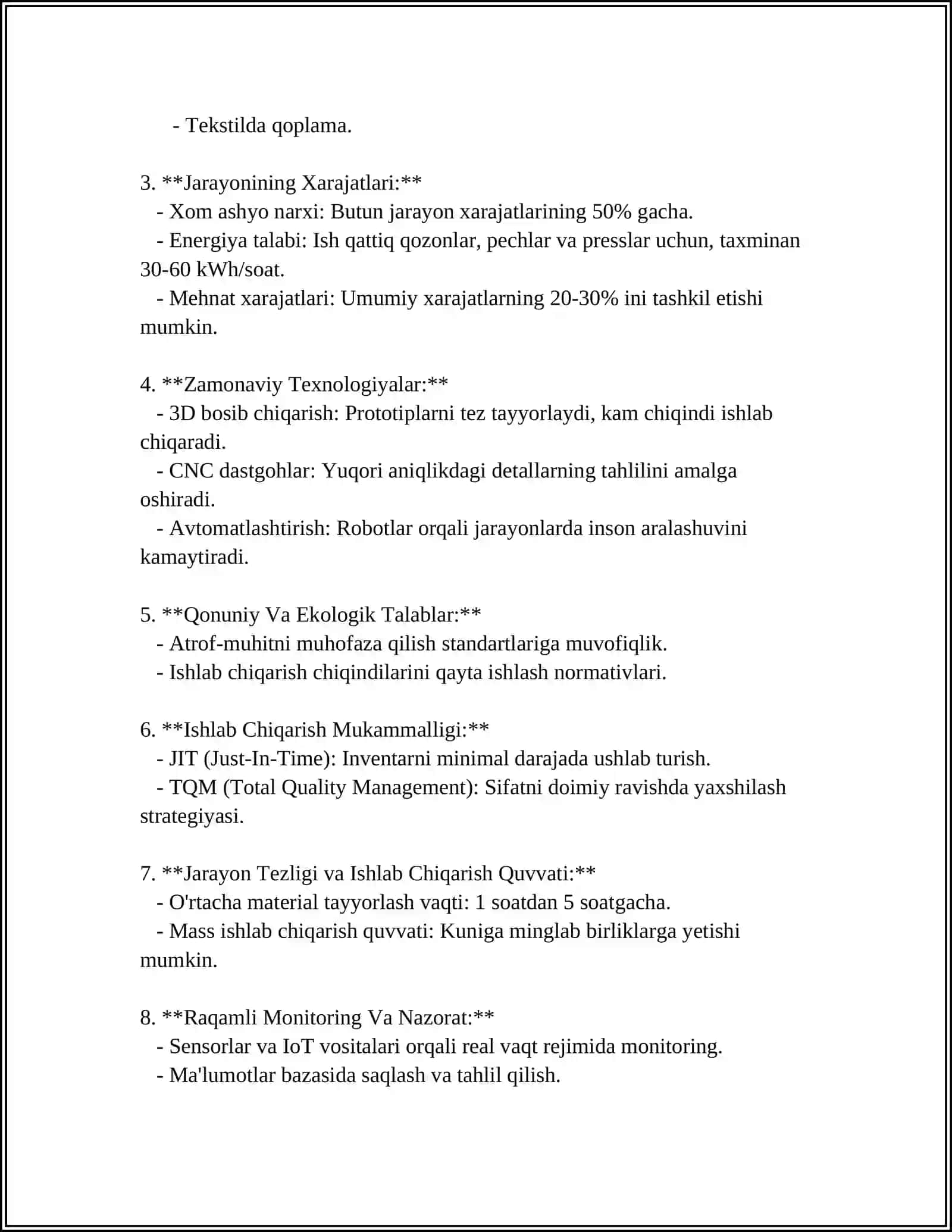Materiallarni tayyorlash jarayoni 4