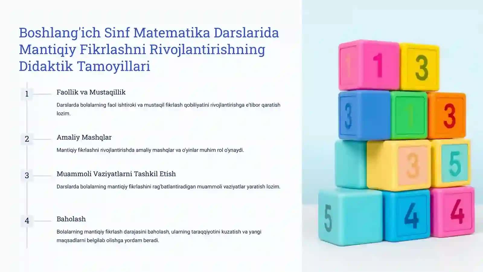 Boshlang'ichSinfMatematikaDarslaridaMantiqiyFikrlashniRivojlantirish 4