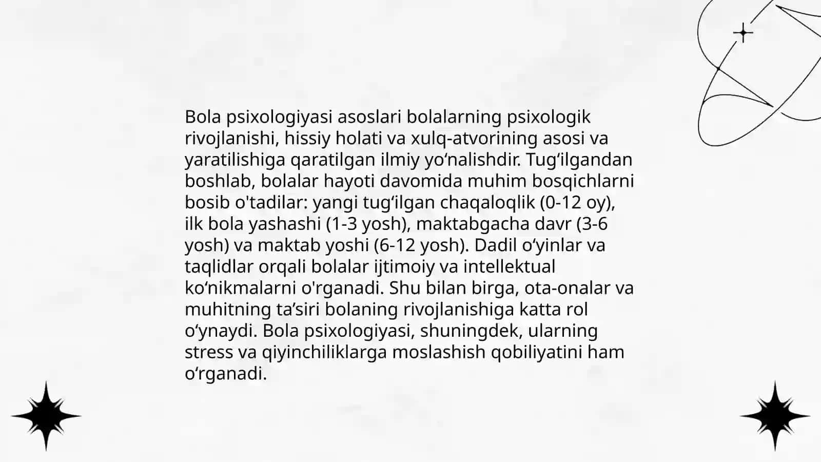 Bola psixikasini oʻrganish prinsplari by Yusupova Dilfuza 4