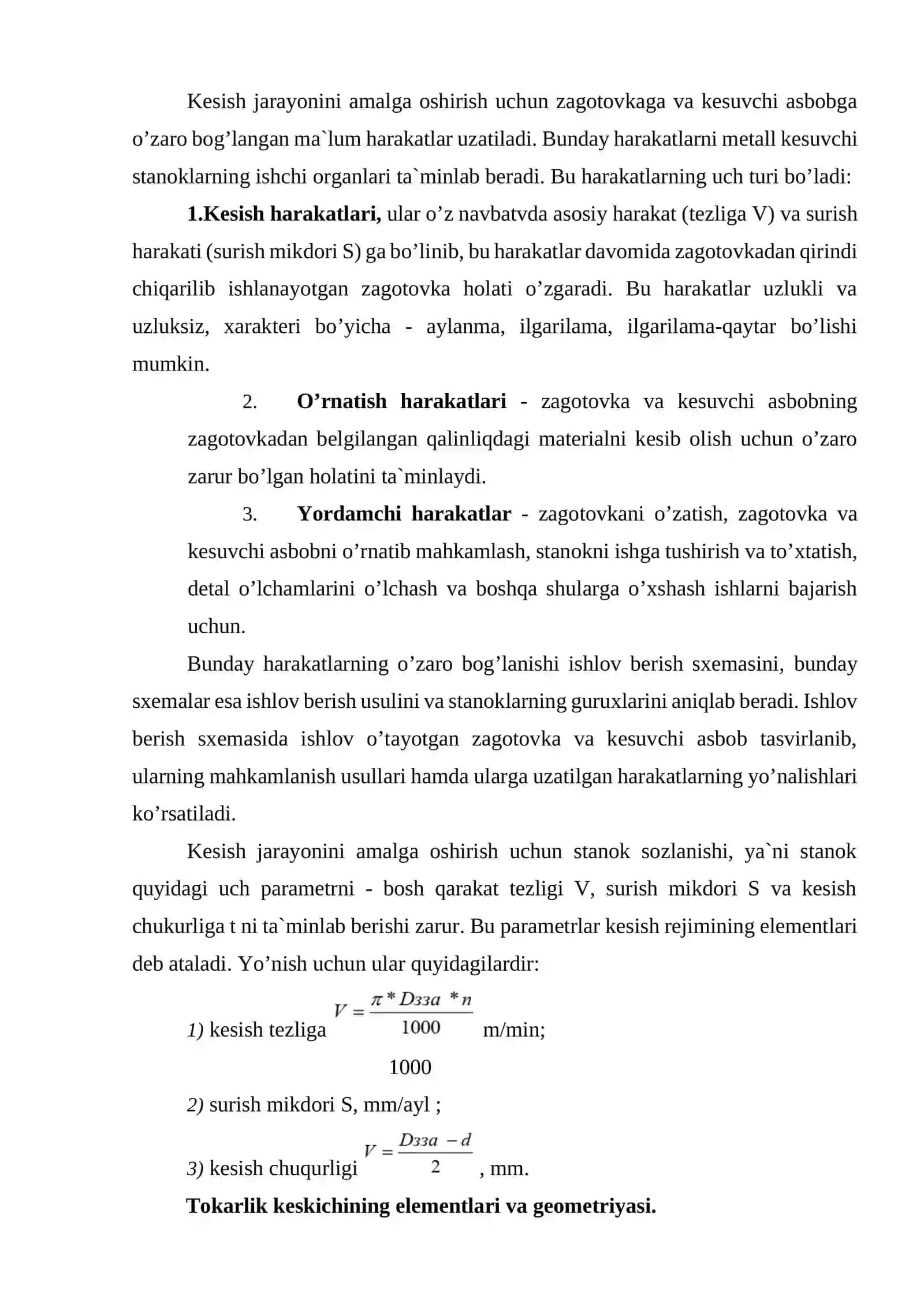 Kоnstruksiоn mаtеriаllаrgа kеsib ishlоv bеrishning fizik-mеxаnik аsоslаri 4