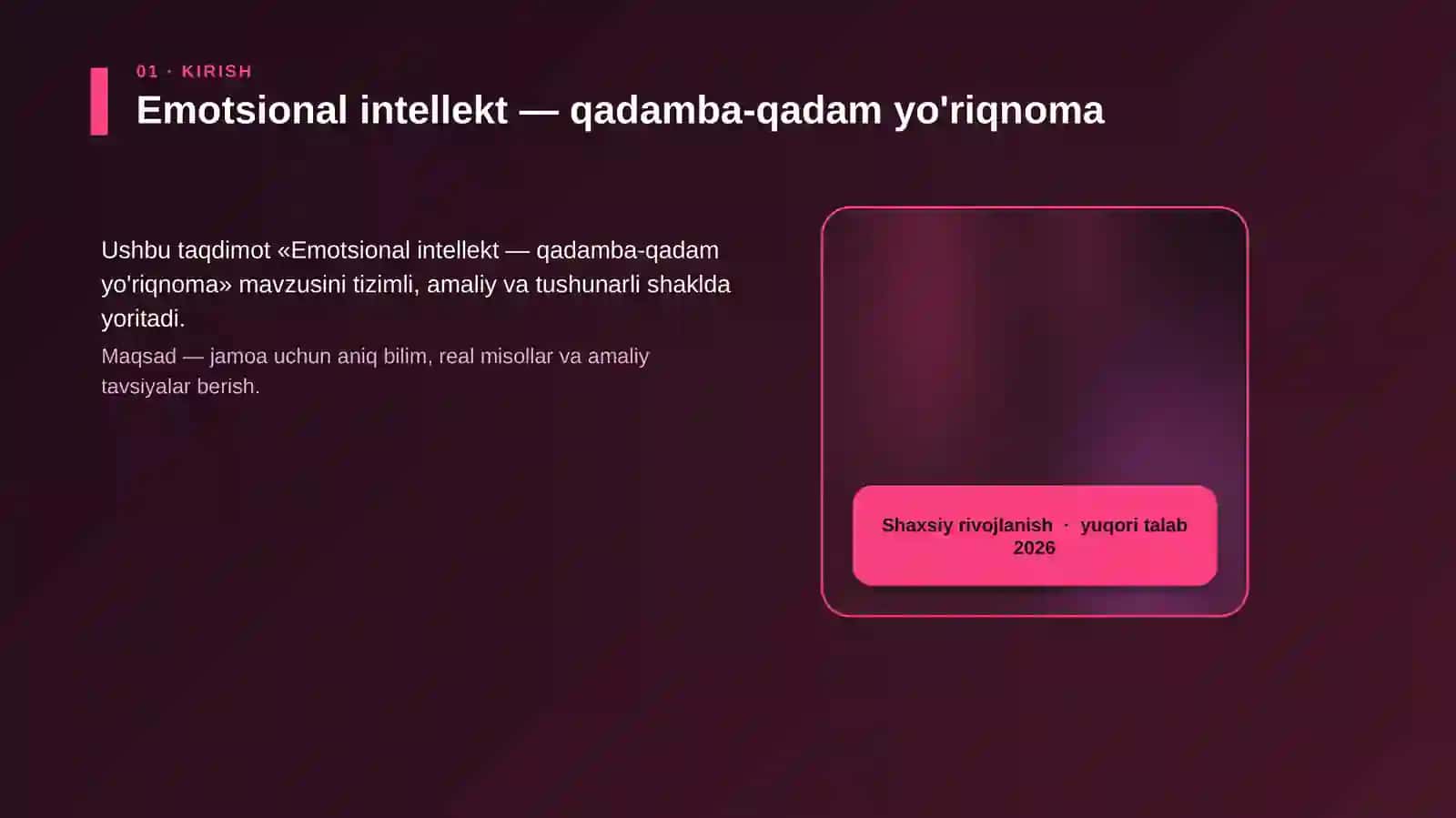 Emotsional intellekt — qadamba-qadam yo'riqnoma 4