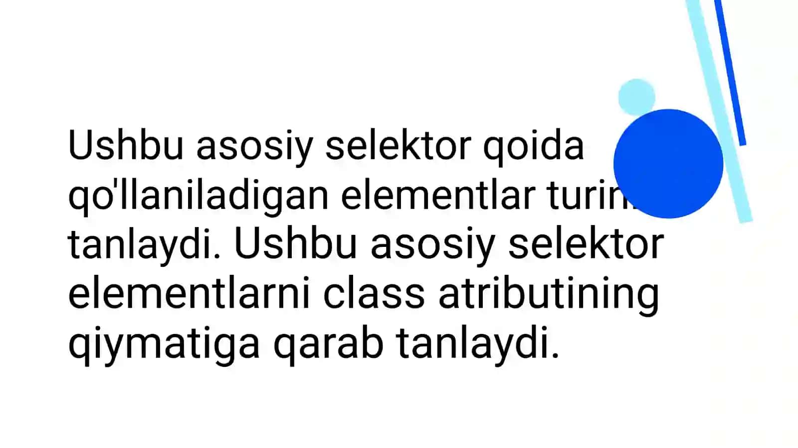 CSS selektorlari 4