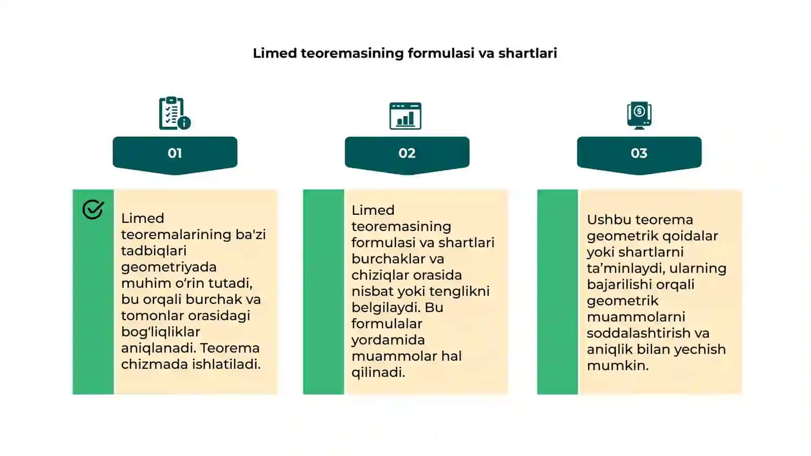 Limed teoremalarini bazi tadbiqlari 4