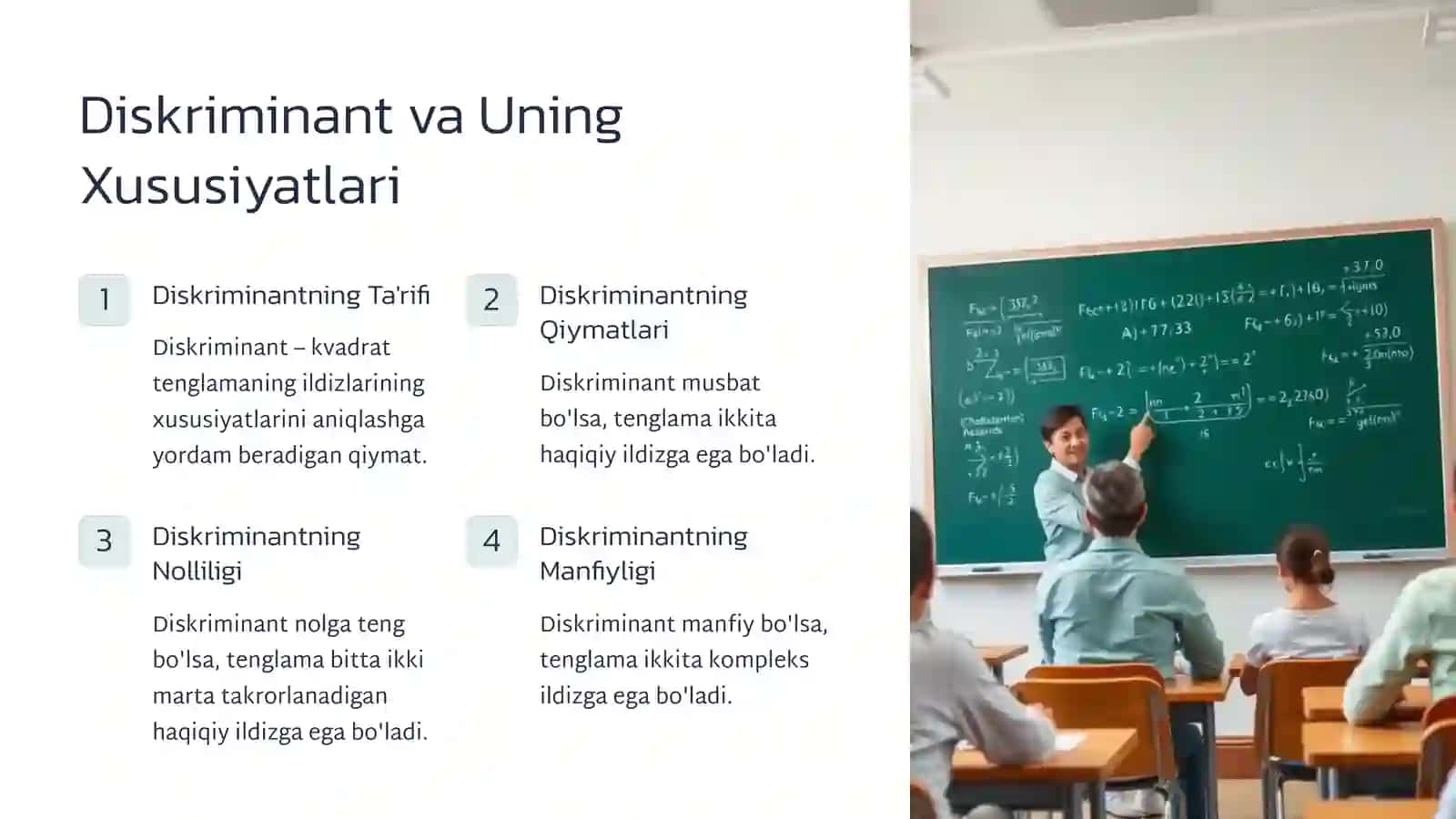 Kvadratik Tenglamalar 4
