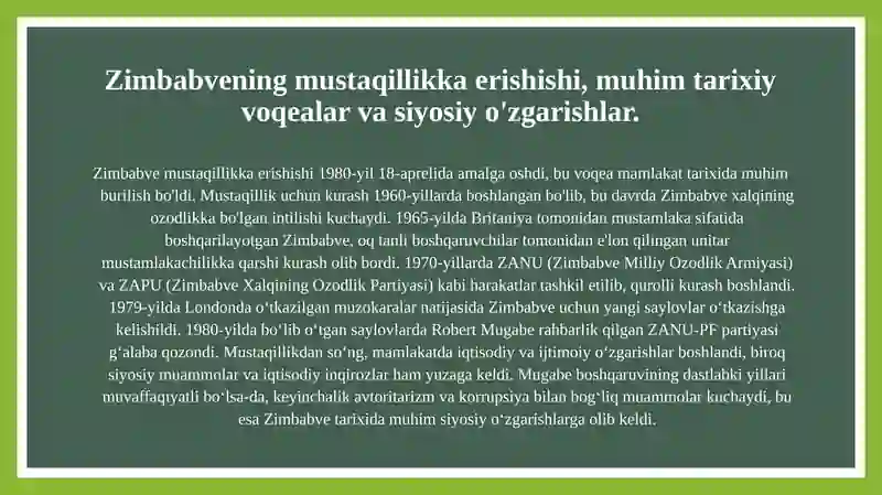 Zimbabve davlati 4