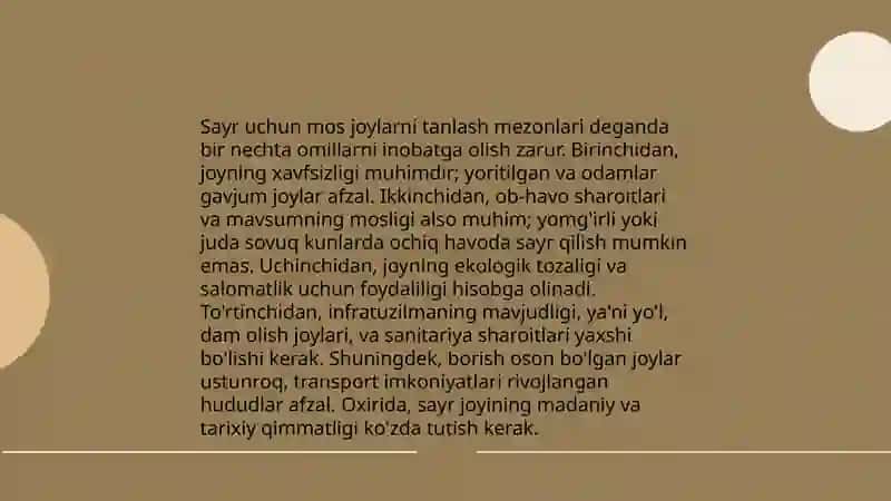 Maktabgacha ta'limda Sayrlarni rejalashtirish va oʻtkazish metodikasi 4