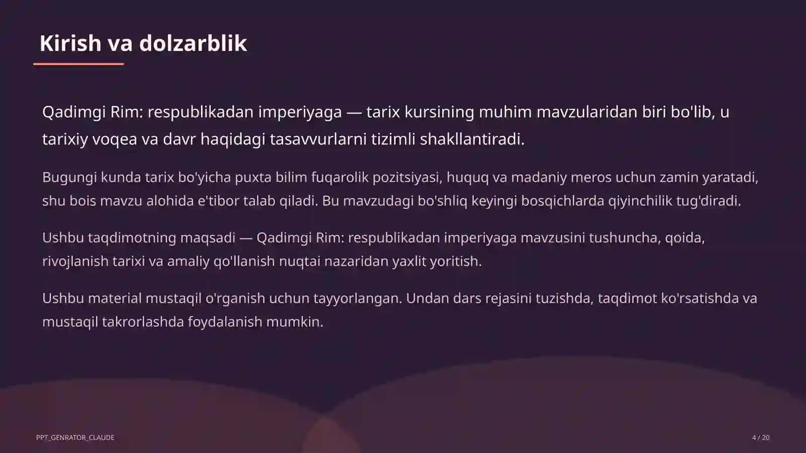 Qadimgi Rim: respublikadan imperiyaga 1