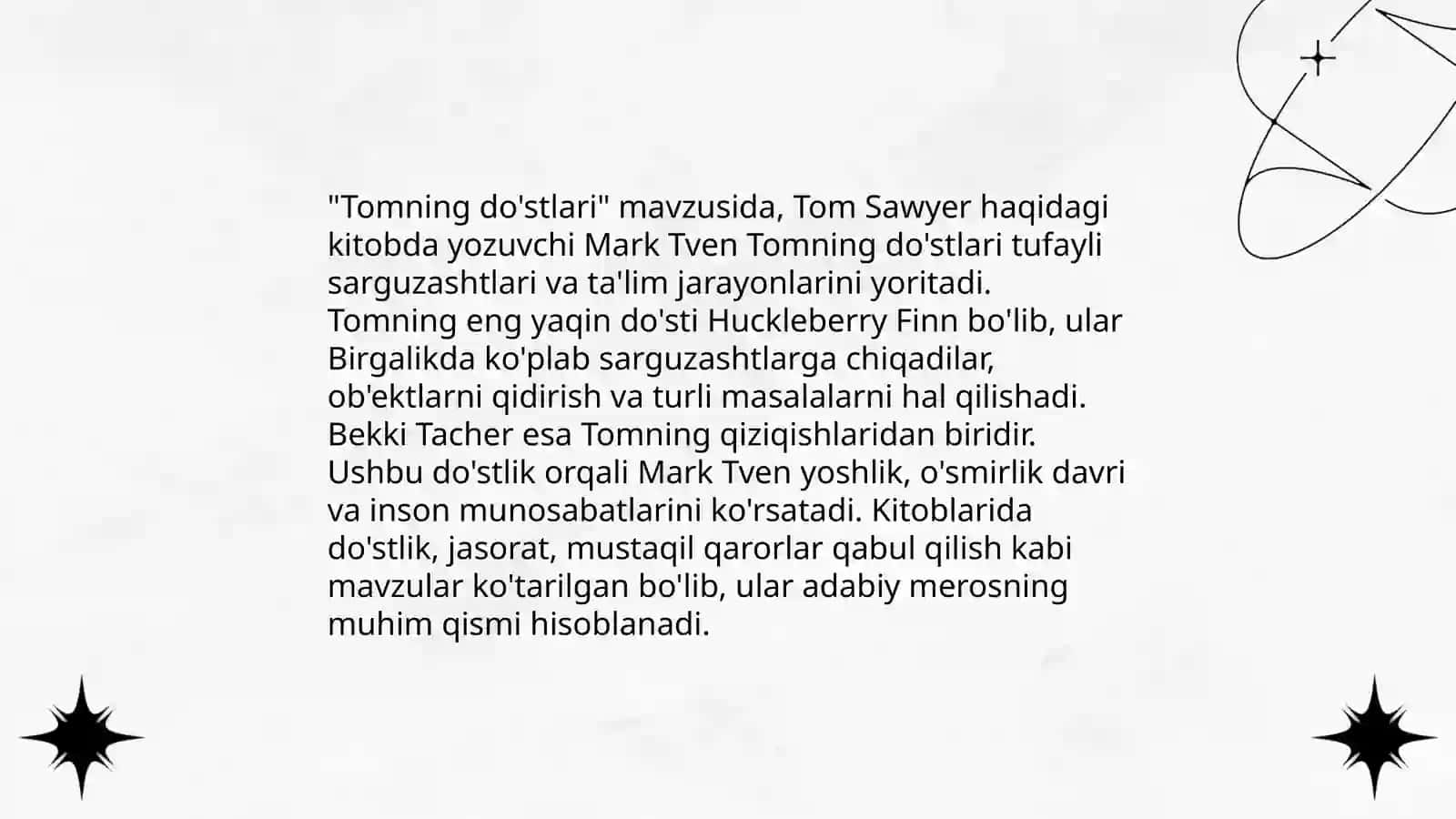 Tom Soyerning sarguzashtlari 4
