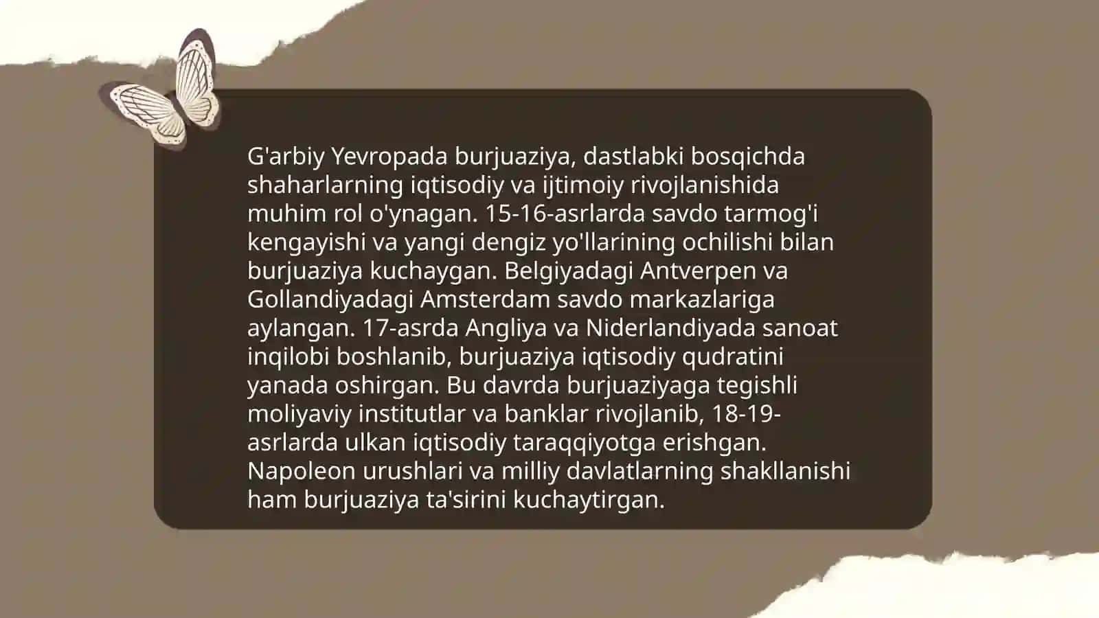 G'arbiy Yevropada, ayniqsa, Uyg'onish davrida iqtisodiy tafakkur va yangi iqtisodiy tizimlarning shakllanishi 4
