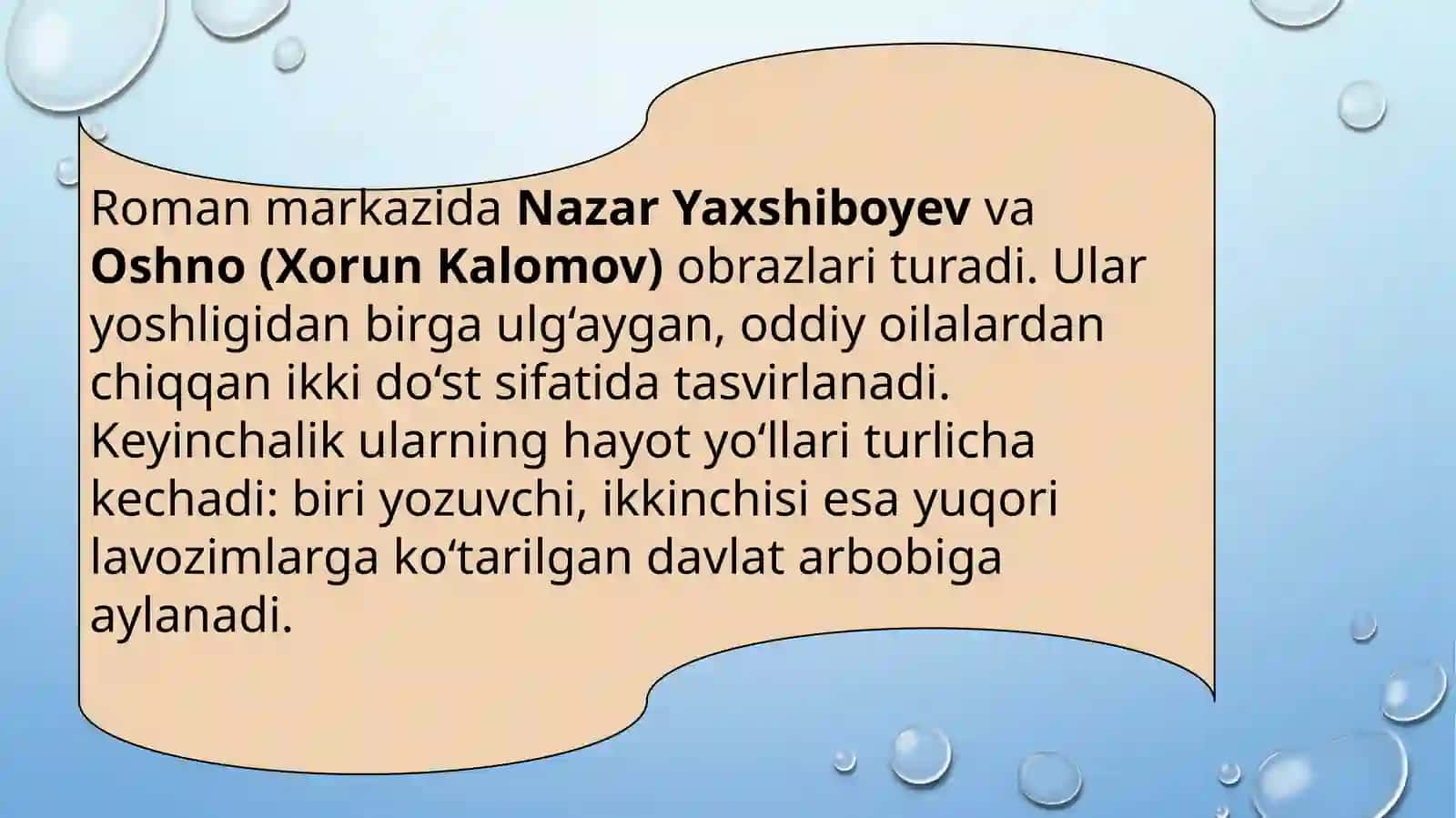 Murod Muhammad Do‘stning “Lolazor” romani tahlili 4
