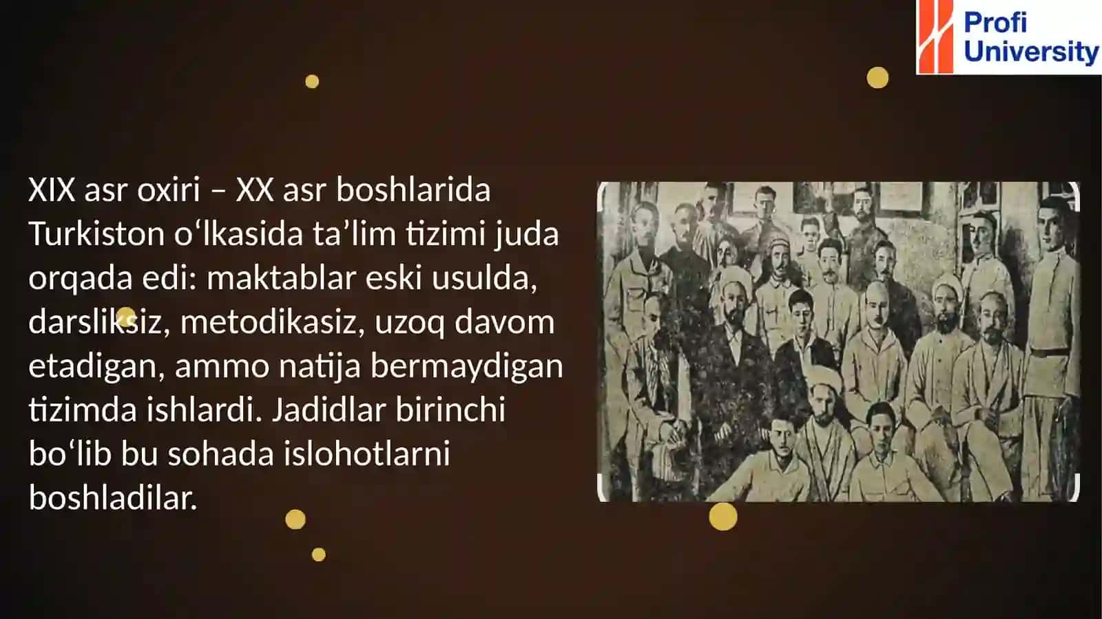 Jadid maʼrifatparvarlarning oʻlkada ijtimoiy maʼnaviy hayotida tutgan oʻrni 4