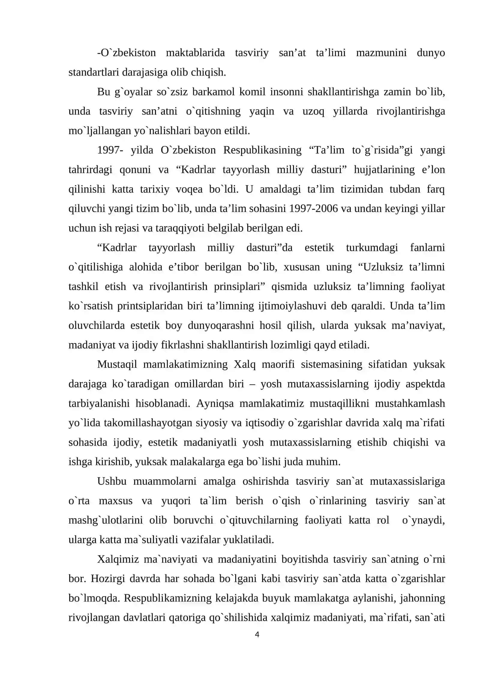 O‘rta maktab tasviriy san’at darslarini o’qitishda kompyuter texnologiyalardan foydalanish 4